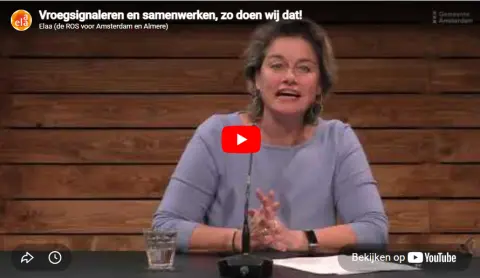 Vroegsignaleren en samenwerken, zo doen wij dat!