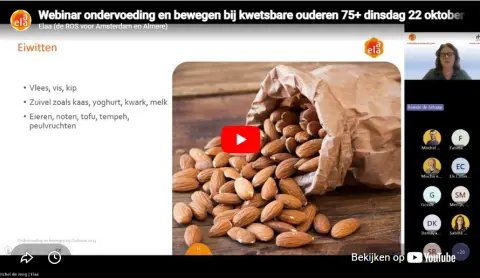 Ondervoeding en bewegen bij kwetsbare ouderen 75+ 