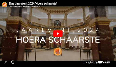 Elaa Jaarevent 2024 'Hoera schaarste'