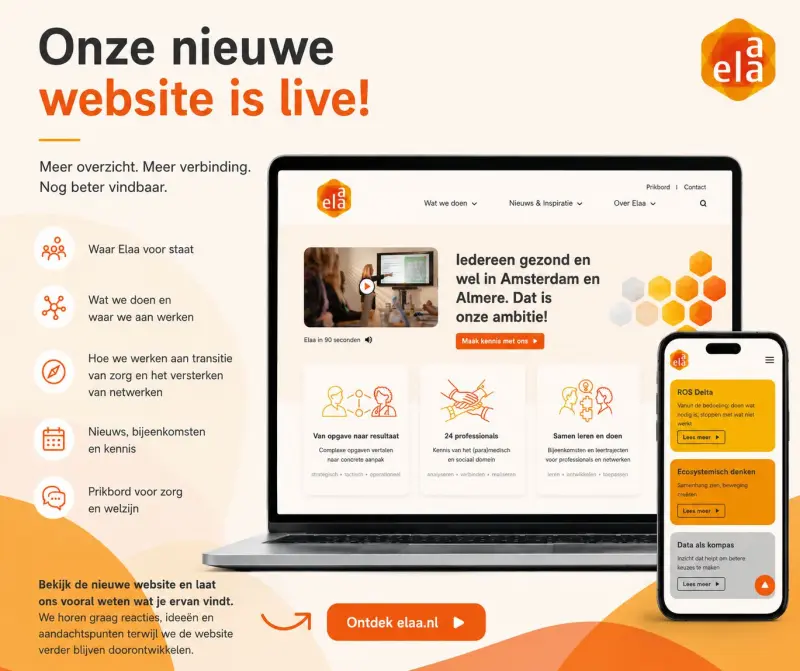 Onze nieuwe website staat live