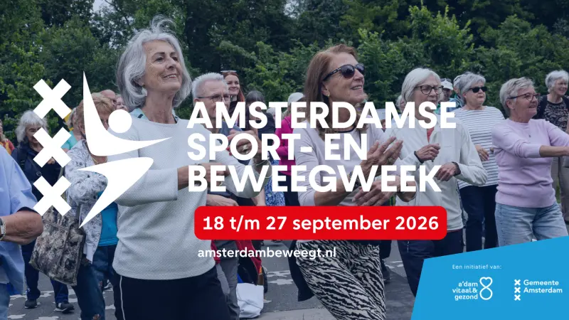 Sport- en Beweegweek: aanbod voor inwoners, een rol voor professionals én het Beweegcongres