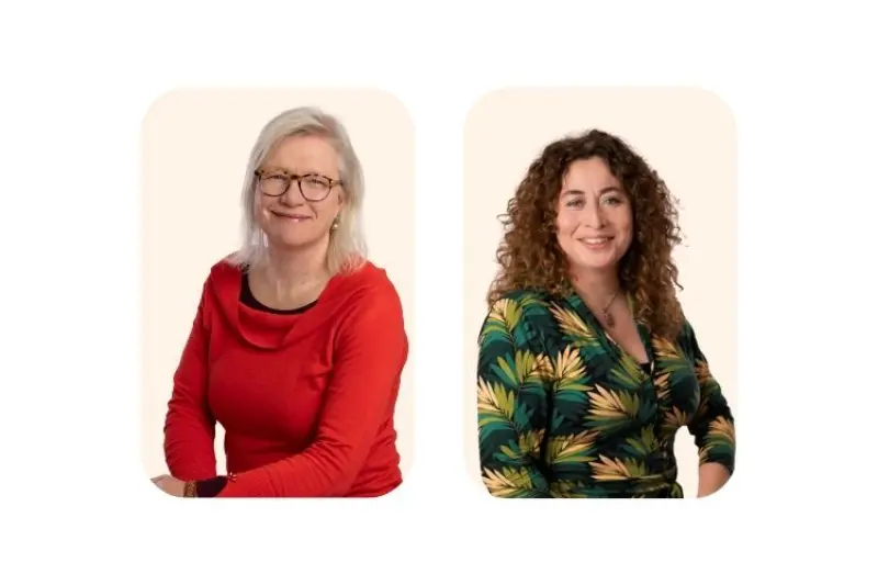 Mathilde en Mirjam